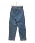6(ROKU) BEAUTY&YOUTH (ロク ビューティーアンドユース) timemachine BAGGY DENIMデニムパンツ インディゴ サイズ:25：12000円