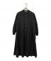 BACCA（バッカ）の古着「コットンピケシャツドレス」｜ブラック