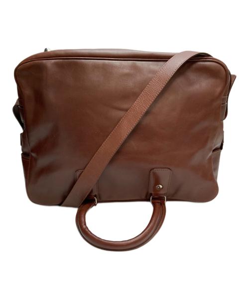 Maison Margiela（メゾンマルジェラ）Maison Margiela (メゾンマルジェラ) H&M (エイチアンドエム) 2WAYレザーショルダーバッグ ブラウンの古着・服飾アイテム