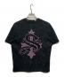 SUPPLIER (サプライヤー) LHP (エルエイチピー) 別注Vintage Wash Pierced Cross Tee ブラック サイズ:M：7000円