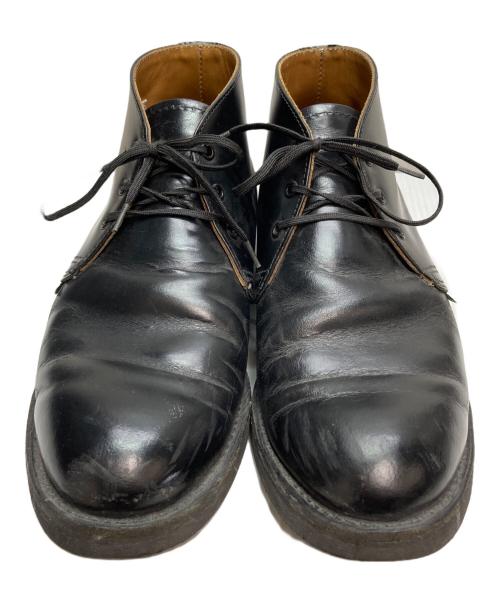 RED WING（レッドウィング）RED WING (レッドウィング) ポストマン チャッカブーツ ブラック サイズ:9の古着・服飾アイテム