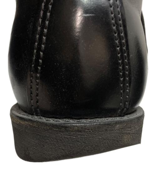 RED WING（レッドウィング）RED WING (レッドウィング) ポストマン チャッカブーツ ブラック サイズ:9の古着・服飾アイテム