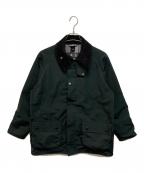 Barbour×BEAMS Fバブアー×ビームスエフ）の古着「22AW別注ビデイル2レイヤーノンオイルドジャケット」｜ブラック