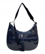 LeSportsacレスポートサック）の古着「N/S CONV HOBO コースタルナイトフォール」｜ネイビー