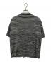 Yohji Yamamoto pour homme (ヨウジヤマモト プールオム) S/Sニットシャツ グレー サイズ:3：8000円
