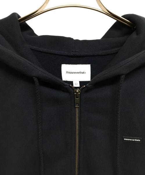 thisisneverthat（ディスイズネバーザット）thisisneverthat (ディスイズネバーザット) T.N.T. Classic HDP Zip Up Hoodie ネイビー サイズ:Lの古着・服飾アイテム