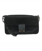 ANYA HINDMARCHアニヤ・ハインドマーチ）の古着「2WAYショルダーバッグ」｜ブラック