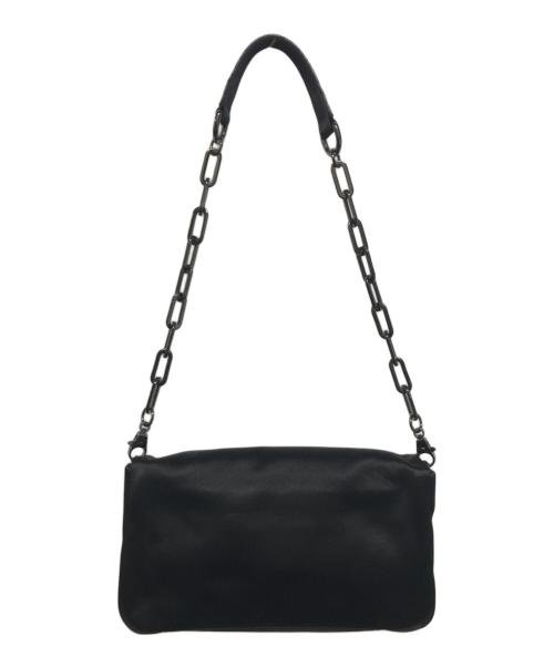 ANYA HINDMARCH（アニヤ・ハインドマーチ）ANYA HINDMARCH (アニヤハインドマーチ) 2WAYショルダーバッグ ブラックの古着・服飾アイテム