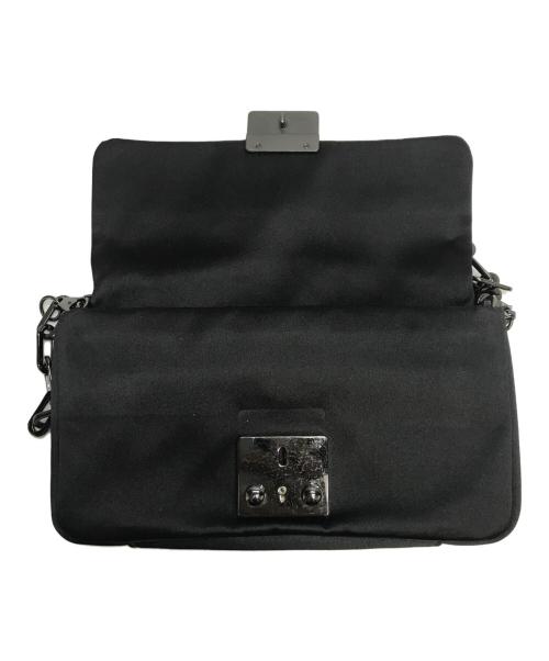 ANYA HINDMARCH（アニヤ・ハインドマーチ）ANYA HINDMARCH (アニヤハインドマーチ) 2WAYショルダーバッグ ブラックの古着・服飾アイテム