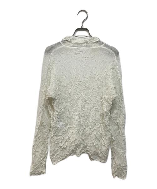 ISSEY MIYAKE PERMANENTE（イッセイミヤケ ペルマネンテ）ISSEY MIYAKE PERMANENTE (イッセイミヤケ ペルマネンテ) パーマネントカットソー ホワイト サイズ:2の古着・服飾アイテム