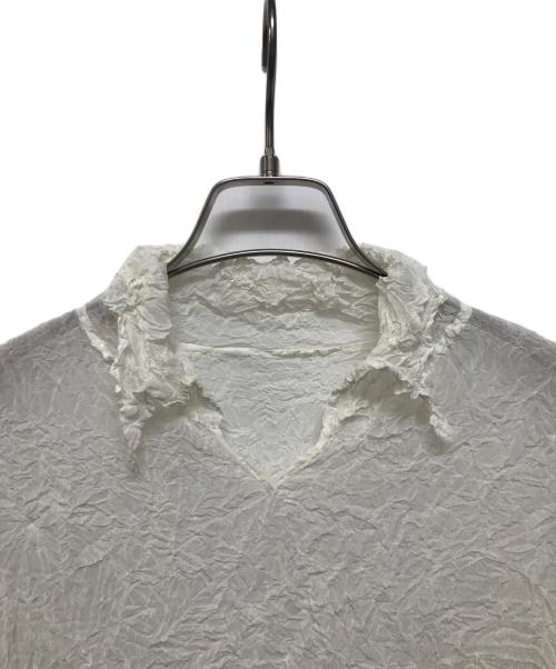 ISSEY MIYAKE PERMANENTE（イッセイミヤケ ペルマネンテ）ISSEY MIYAKE PERMANENTE (イッセイミヤケ ペルマネンテ) パーマネントカットソー ホワイト サイズ:2の古着・服飾アイテム