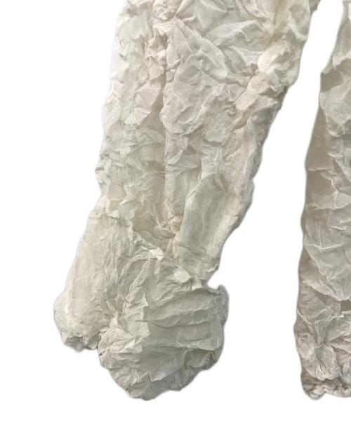 ISSEY MIYAKE PERMANENTE（イッセイミヤケ ペルマネンテ）ISSEY MIYAKE PERMANENTE (イッセイミヤケ ペルマネンテ) パーマネントカットソー ホワイト サイズ:2の古着・服飾アイテム