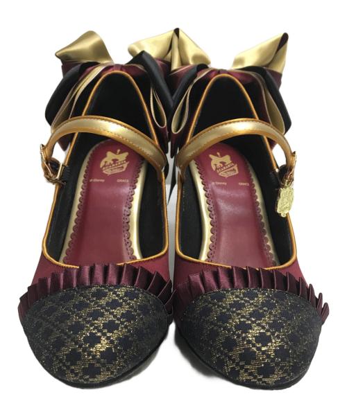 DISNEY（ディズニー）Disney (ディズニー) アイコニック シューズオブジェ パンプス レッド サイズ:35の古着・服飾アイテム