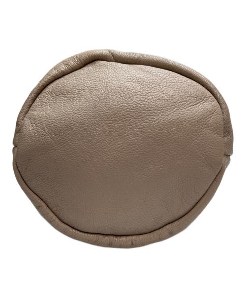 SLOW（スロウ）SLOW (スロウ) 巾着ショルダーバッグ グレージュの古着・服飾アイテム