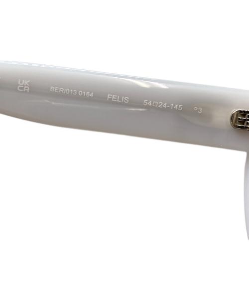 AMBUSH（アンブッシュ）AMBUSH (アンブッシュ) Felis Sunglasses ホワイト サイズ:54□24-145の古着・服飾アイテム