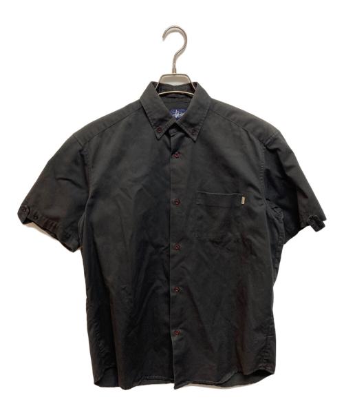 stussy（ステューシー）stussy (ステューシー) コットンシャツ グレー サイズ:Sの古着・服飾アイテム