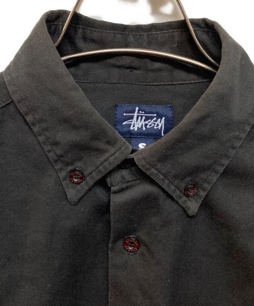 stussy（ステューシー）stussy (ステューシー) コットンシャツ グレー サイズ:Sの古着・服飾アイテム