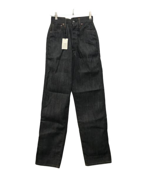 leno（リノ）leno (リノ) KAYハイウエストデニム インディゴ サイズ:000 未使用品の古着・服飾アイテム