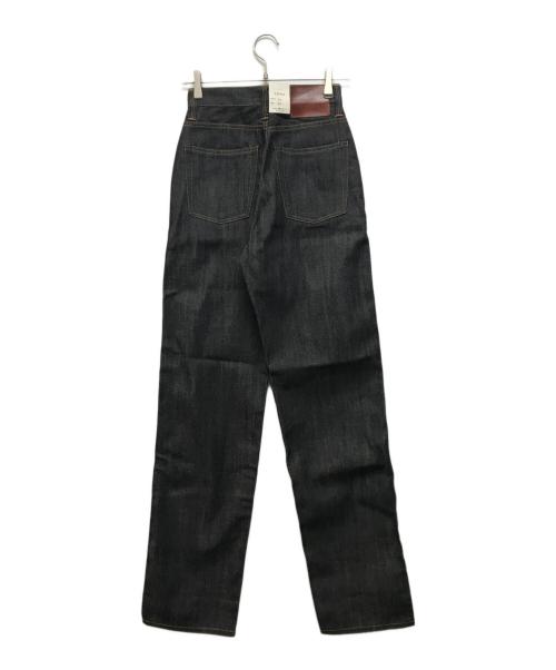 leno（リノ）leno (リノ) KAYハイウエストデニム インディゴ サイズ:000 未使用品の古着・服飾アイテム