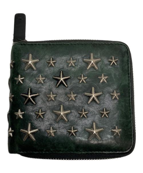 JIMMY CHOO（ジミーチュウ）JIMMY CHOO (ジミーチュウ) 財布 グリーンの古着・服飾アイテム