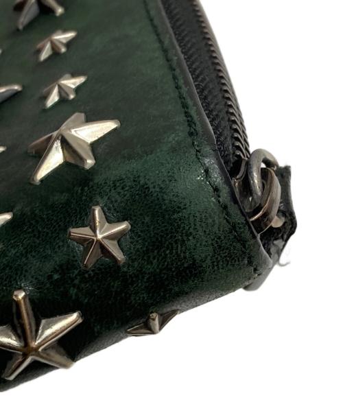 JIMMY CHOO（ジミーチュウ）JIMMY CHOO (ジミーチュウ) 財布 グリーンの古着・服飾アイテム