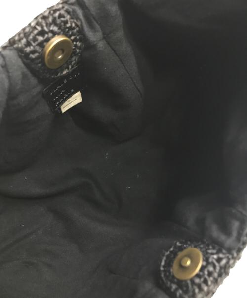 MAISON N.H PARIS（メゾン・エヌ・アッシュ・パリ）MAISON N.H PARIS (メゾン・エヌ・アッシュ・パリ) ショルダーバッグ ブラックの古着・服飾アイテム