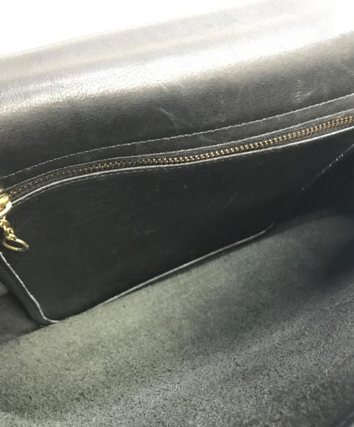 COACH（コーチ）COACH (コーチ) ヴィンテージレザーメッセンジャーバッグ ブラックの古着・服飾アイテム