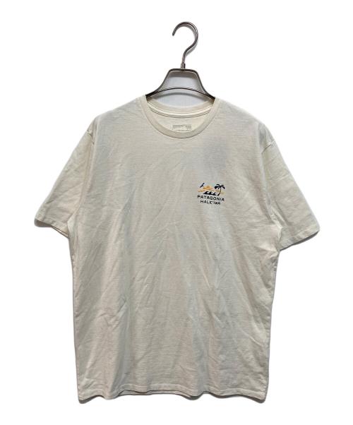 Patagonia（パタゴニア）Patagonia (パタゴニア) ノースショア・ハレイワ Tシャツ ホワイト サイズ:S 未使用品の古着・服飾アイテム