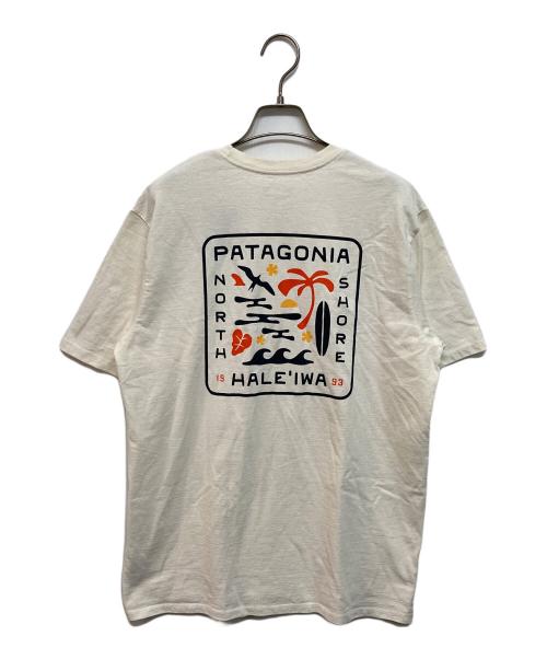 Patagonia（パタゴニア）Patagonia (パタゴニア) ノースショア・ハレイワ Tシャツ ホワイト サイズ:S 未使用品の古着・服飾アイテム