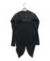 ISSEY MIYAKE FETE (イッセイミヤケフェット) 襟デザインショートジャケット ブラック サイズ:2：18000円