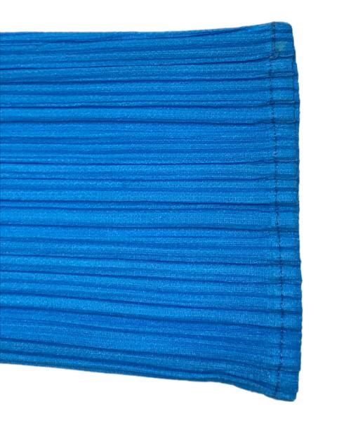 PLEATS PLEASE（プリーツプリーズ）PLEATS PLEASE (プリーツプリーズ) プリーツカーディガン スカイブルー サイズ:3の古着・服飾アイテム