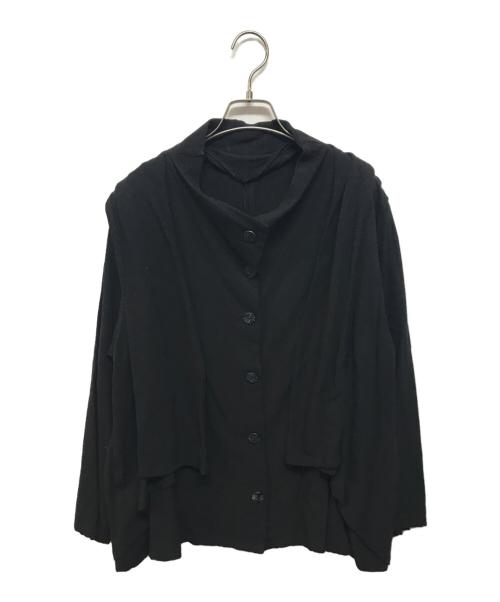 慈雨（ジウ）慈雨 (ジウ) デザインジャケット ブラック サイズ:42の古着・服飾アイテム