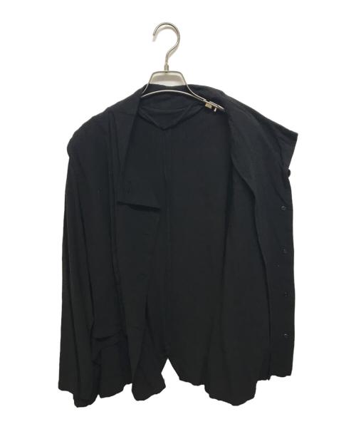慈雨（ジウ）慈雨 (ジウ) デザインジャケット ブラック サイズ:42の古着・服飾アイテム