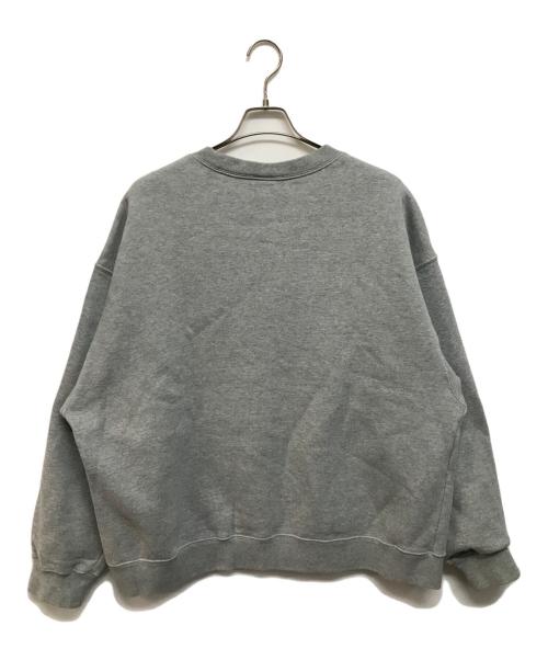 NIKE（ナイキ）NIKE (ナイキ) stussy (ステューシー) クルーネックスウェット グレー サイズ:XLの古着・服飾アイテム