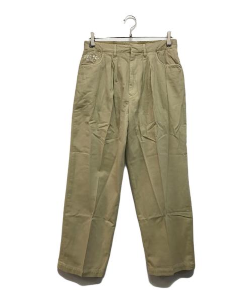 thisisneverthat（ディスイズネバーザット）thisisneverthat (ディスイズネバーザット) FARAH (ファーラー) チノパン ベージュ サイズ:W32　L30 未使用品の古着・服飾アイテム