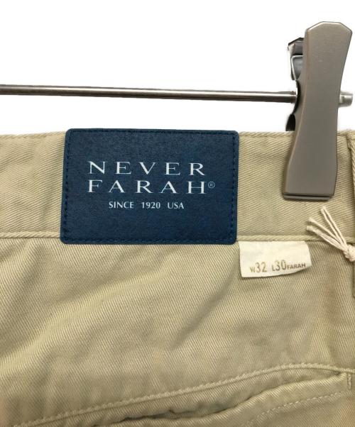 thisisneverthat（ディスイズネバーザット）thisisneverthat (ディスイズネバーザット) FARAH (ファーラー) チノパン ベージュ サイズ:W32　L30 未使用品の古着・服飾アイテム