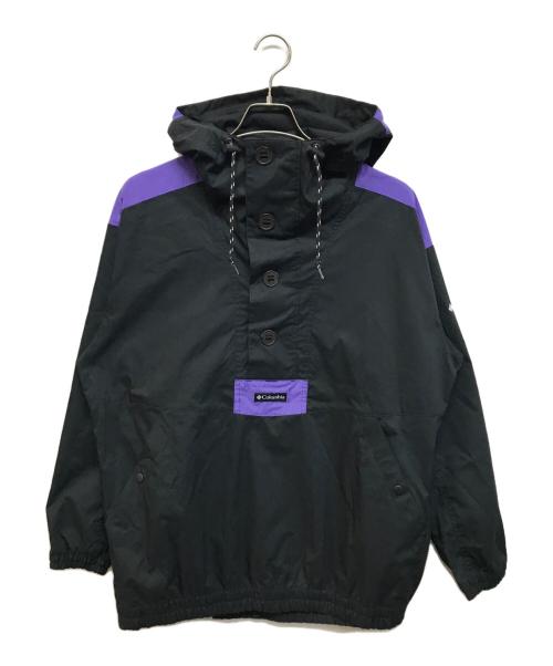 Columbia（コロンビア）Columbia (コロンビア) クロスベイアベニュージャケット ブラック×ブルー サイズ:M 未使用品の古着・服飾アイテム