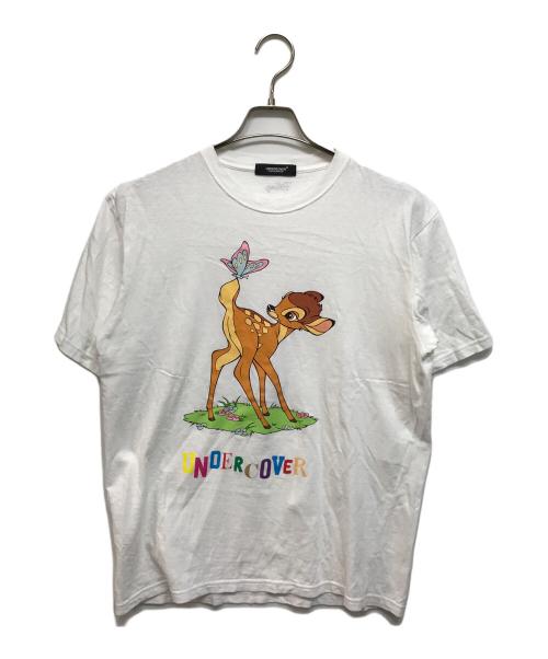 UNDERCOVER（アンダーカバー）UNDERCOVER (アンダーカバー) Disney (ディズニー) バンビプリントTシャツ ホワイト サイズ:2の古着・服飾アイテム