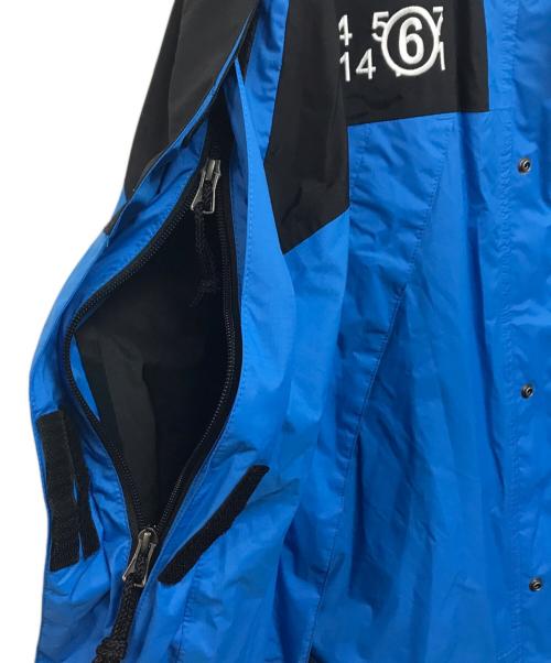THE NORTH FACE（ザ ノース フェイス）THE NORTH FACE (ザ ノース フェイス) MM6 Maison Margiela (エムエムシックスメゾンマルジェラ) サークルマウンテンジャケット ブラック×ブルー サイズ:Sの古着・服飾アイテム