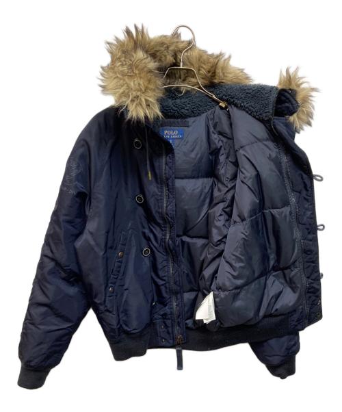 POLO RALPH LAUREN（ポロ・ラルフローレン）POLO RALPH LAUREN (ポロ・ラルフローレン) N-2Bジャケット ネイビー サイズ:Sの古着・服飾アイテム