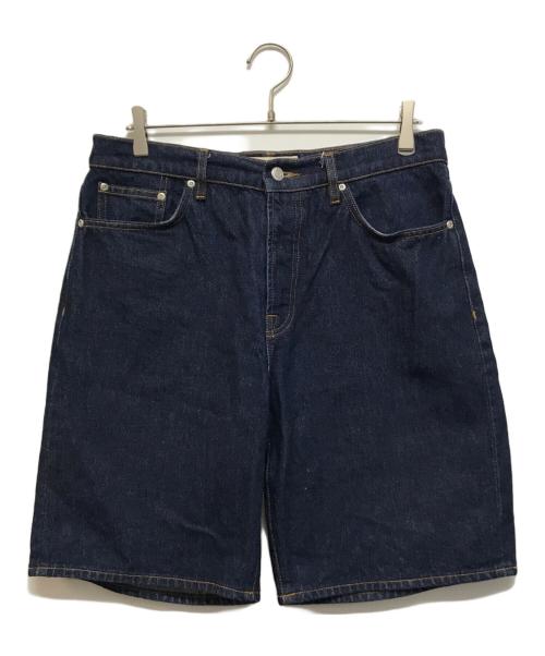 stussy（ステューシー）stussy (ステューシー) BIG OL' SHORT DENIM インディゴ サイズ:W32の古着・服飾アイテム