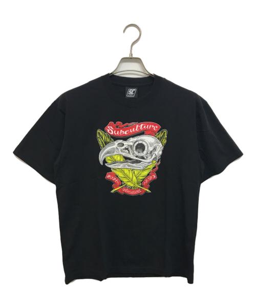 Subculture（サブカルチャー）Subculture (サブカルチャー) EAGLE SKULL HEAD T ブラック サイズ:1 未使用品の古着・服飾アイテム