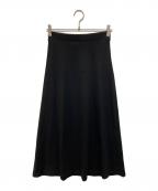 EVERYDAY I LIKE.エヴリデイ アイ ライク）の古着「New Jersey Flare スカート」｜ブラック