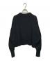 Curensology（カレンソロジー）の古着「リネンテープヤーンニットプルオーバー」｜ブラック