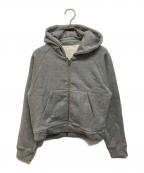 Curensology<&RC>カレンソロジー アールシー）の古着「ヘビーウラケショートパーカー」｜グレー