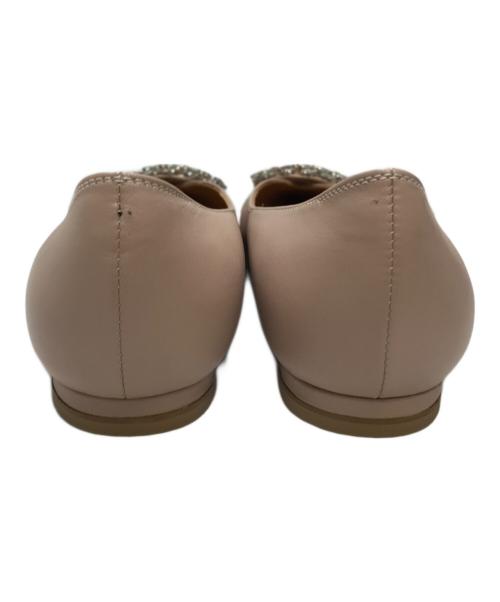 Pippichic（ピッピシック）Pippichic (ピッピシック) ANNA V LTH パンプス ピンク サイズ:37の古着・服飾アイテム