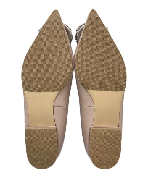 Pippichic（ピッピシック）Pippichic (ピッピシック) ANNA V LTH パンプス ピンク サイズ:37の古着・服飾アイテム