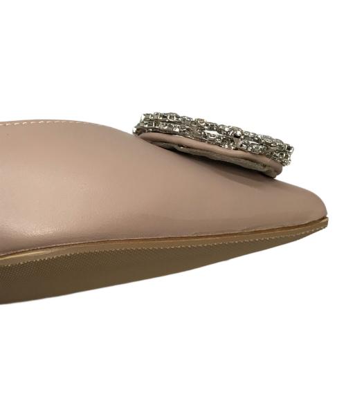 Pippichic（ピッピシック）Pippichic (ピッピシック) ANNA V LTH パンプス ピンク サイズ:37の古着・服飾アイテム