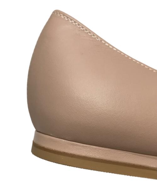 Pippichic（ピッピシック）Pippichic (ピッピシック) ANNA V LTH パンプス ピンク サイズ:37の古着・服飾アイテム