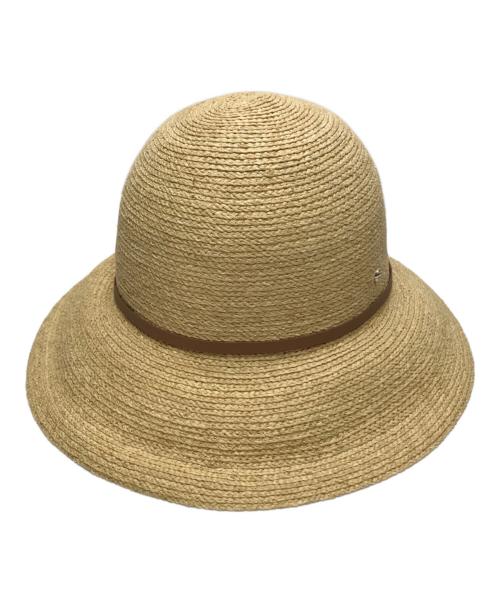 HELEN KAMINSKI（ヘレンカミンスキー）HELEN KAMINSKI (ヘレンカミンスキー) Besa 9ラフィアハット ベージュの古着・服飾アイテム